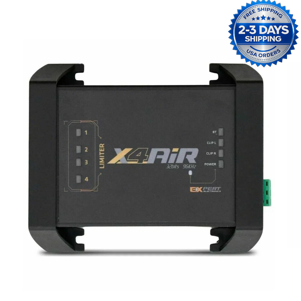 Expert Electronics X4 Air Bluetooth DSP Digital Audio Processor 32bit 96kHz