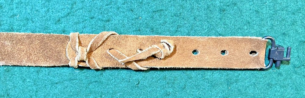 Suede Muzzle Loading Rifle Slings with Quick Release Swivels