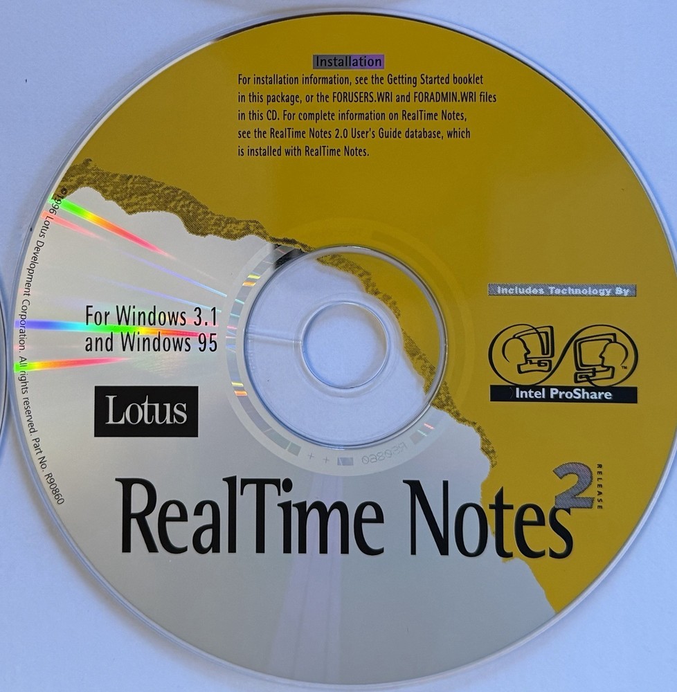 Vintage Lotus Notes CD Lot - 22 CDs from Business Partner Program