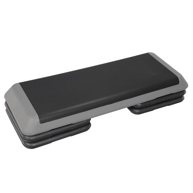 Fitness Aerobic Step 43" Club Cardio Adjust Exercise Stepper Workout w/Risers