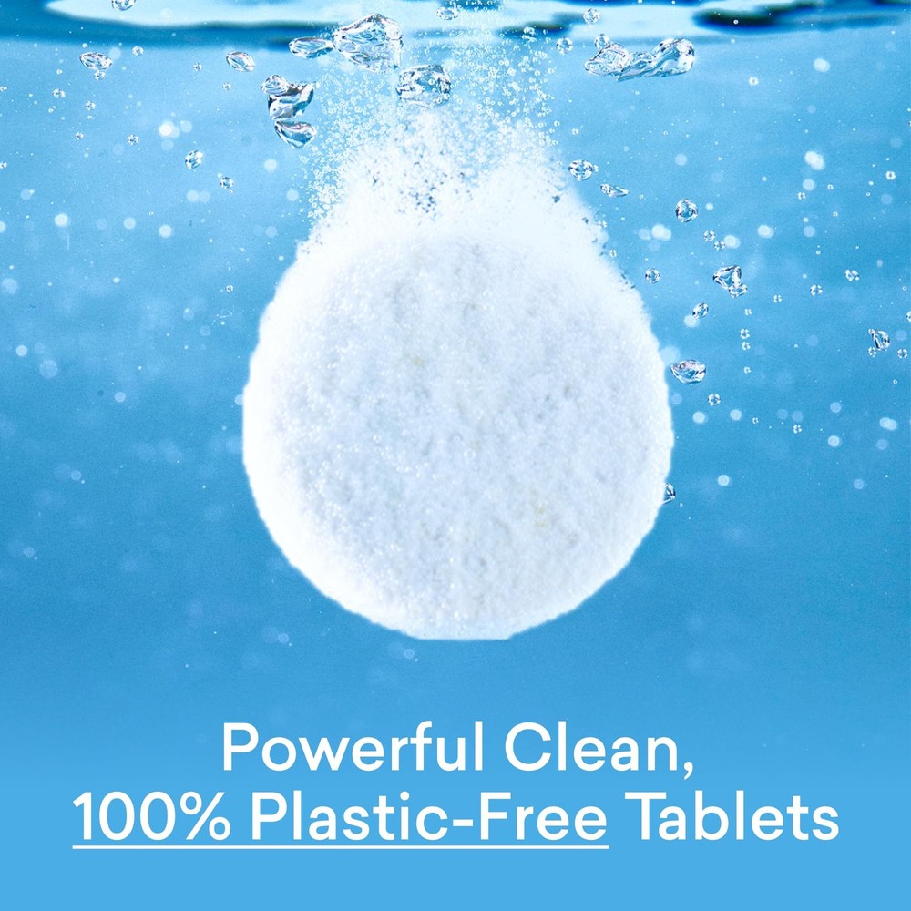 Laundry Detergent Tablets, 120 Count, Plastic-Free Eco-Friendly Pods, Sheets,...