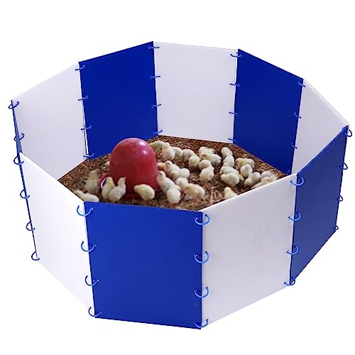 Chick Starter Kit Chicken Brooder Box for 15 Ducks Chicks Portable Coop &