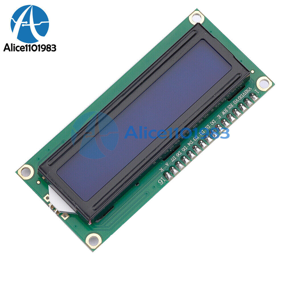 Blue/Yellow IIC/I2C/TWI/SP​​I Interface1602 2004 Character LCD Module Display