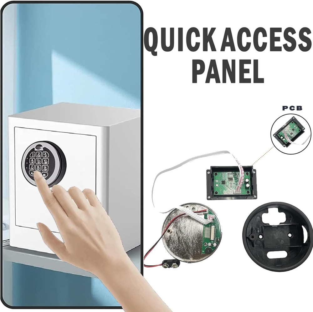 Digital Keypad Gun Safe Lock Secure Easy Access Electronic Lock Firearm Protecti