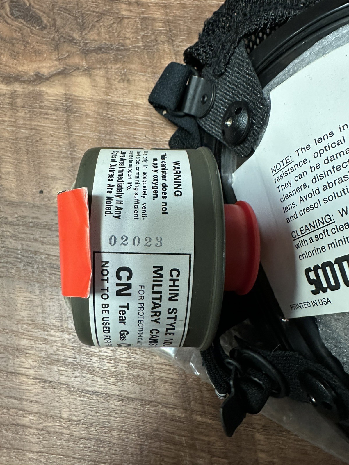 Scott 10005135 Full Face Mask Respirator Mask and filter NEW