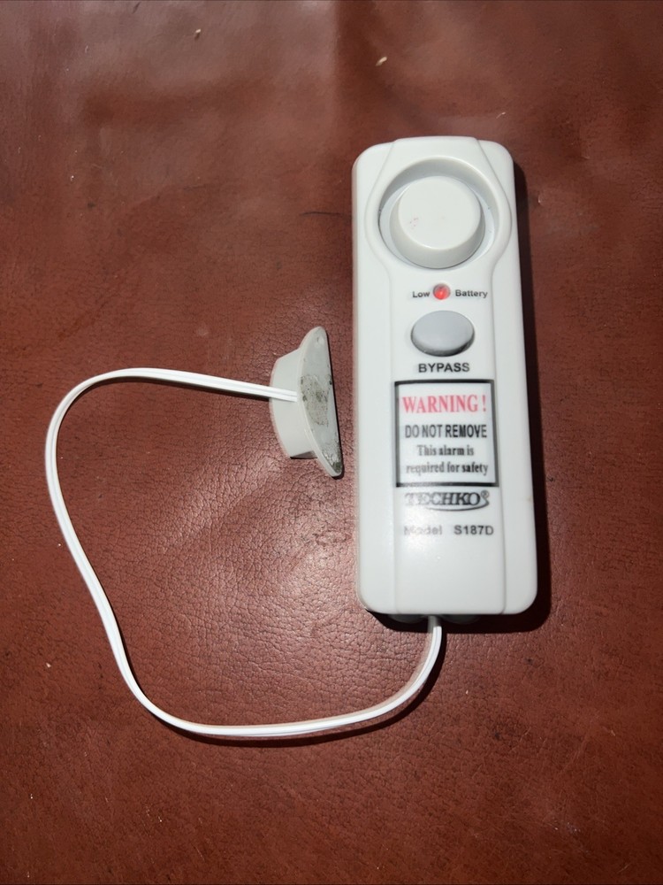 TECHKO Safe Pool Entry Detector Safety & Security Alarm S187D