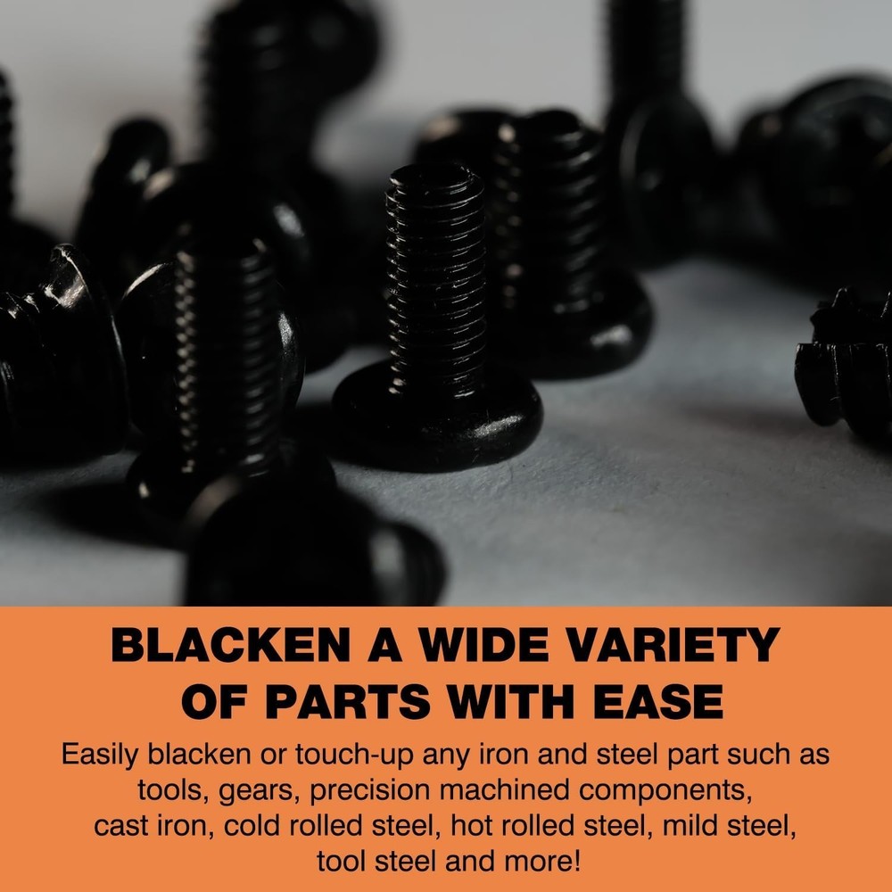 Black Oxide Coating Kit - Black Oxide Solution, Versatile Blackening Solution fo