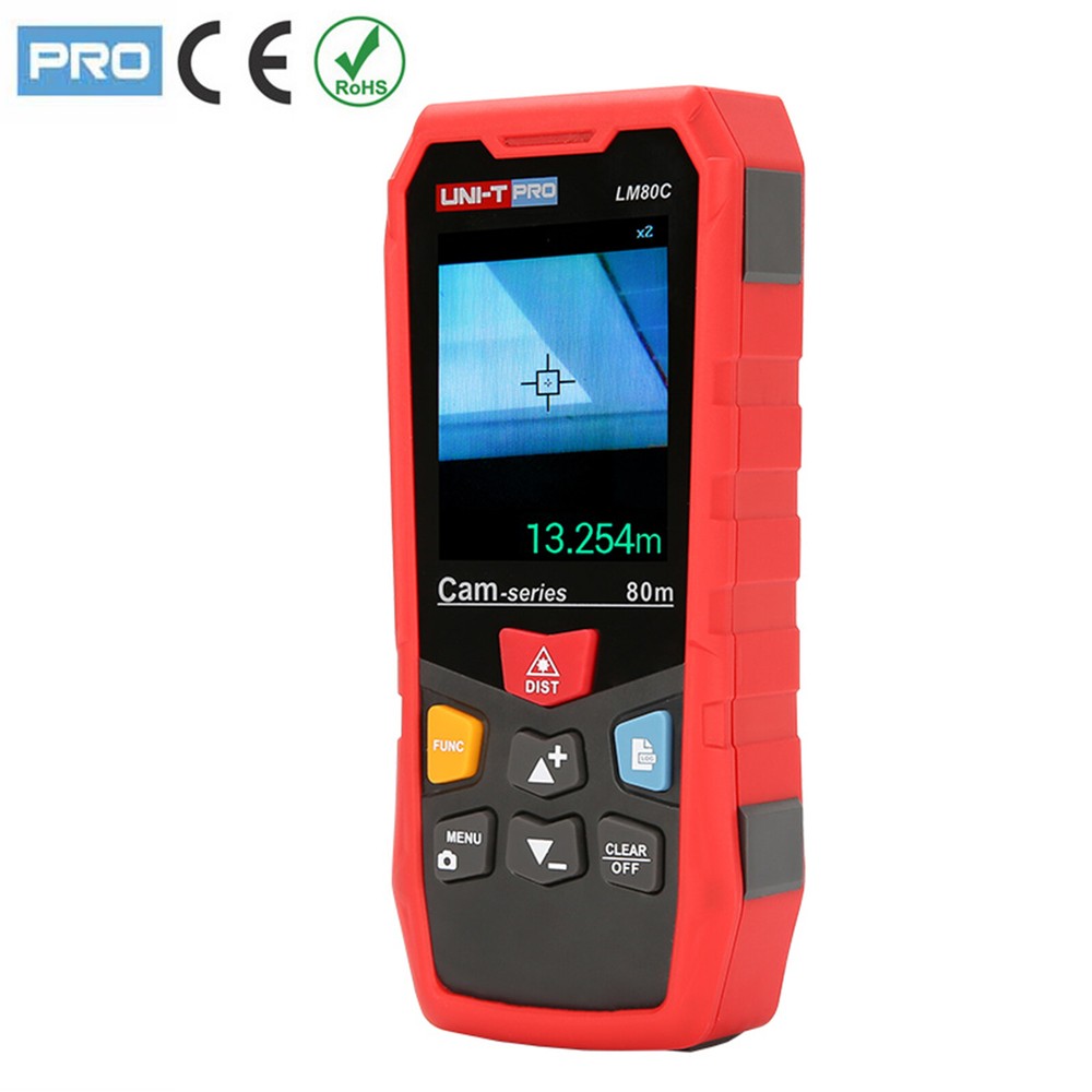 UNI-T LM80C Camera Type Laser Rangefinder; IP65 Waterproof / Dustproof