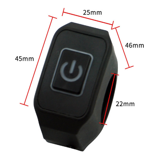 1pcs 7/8'' 22mm Motorcycle Handlebar Switch Headlight Control Modified Switches