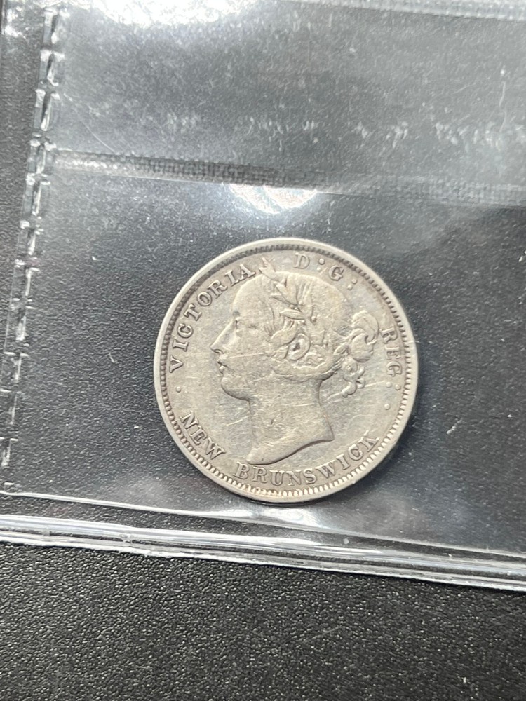1862 NB 20 cent Graded ICCS F-15