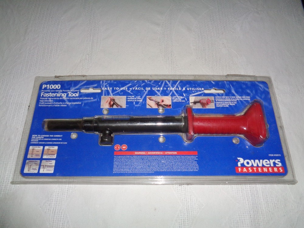 Powers Fasteners P1000 Fastening Tool Item#52013
