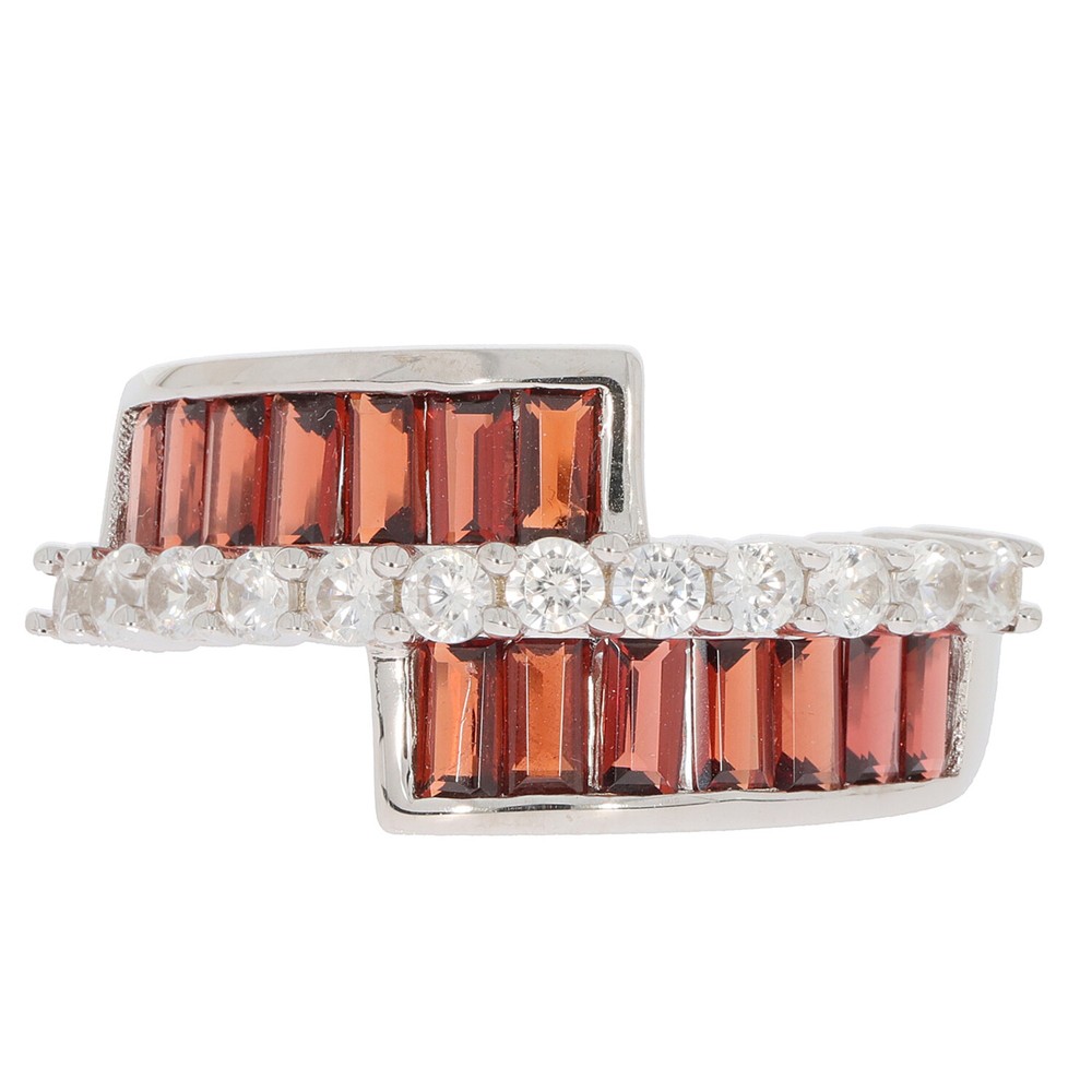 Sterling Silver Semi Mount Ring Setting Emerald OCT 4X2mm