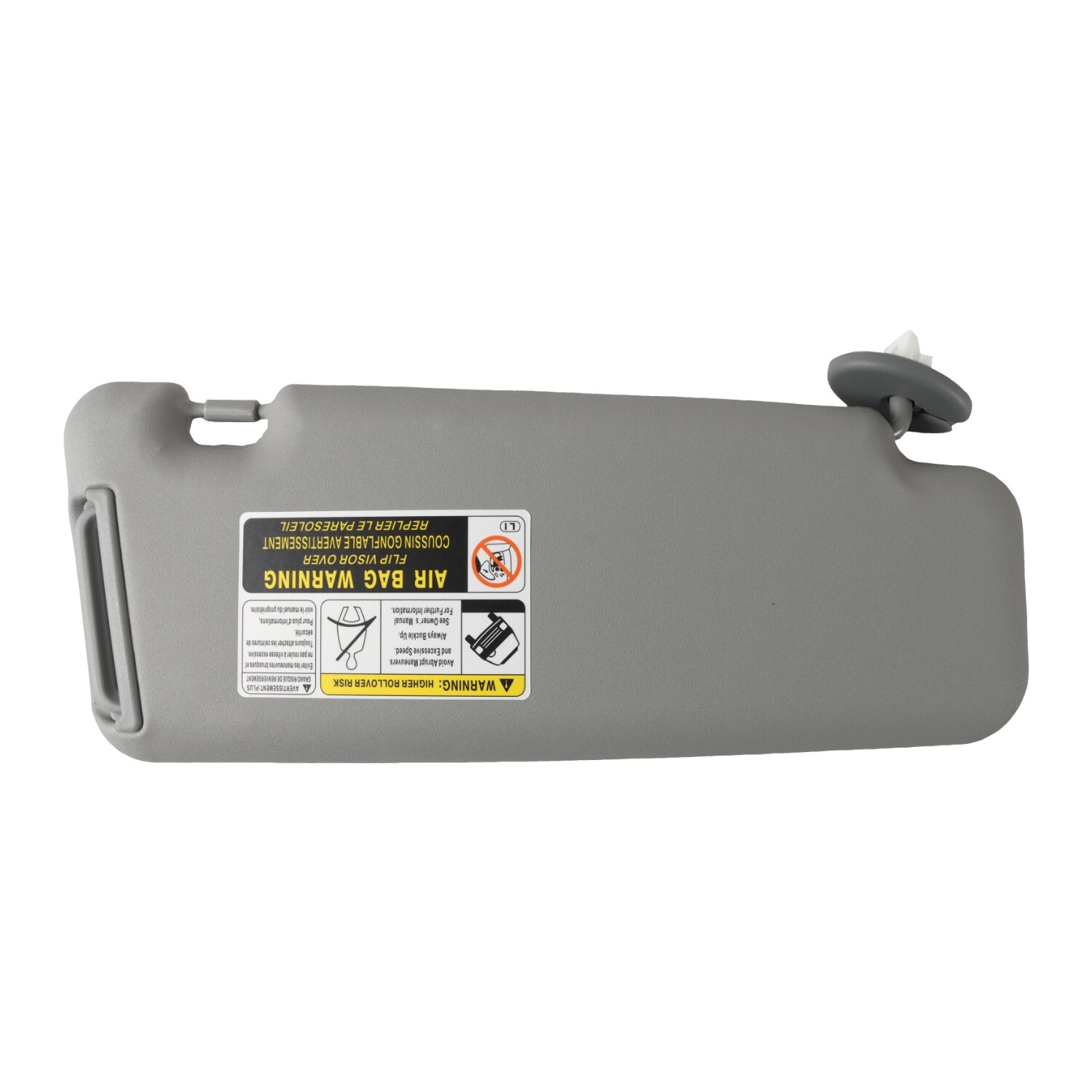 Driver Side Left Sun Visor with Light for Toyota Highlander 08-13 74320-48500-B0