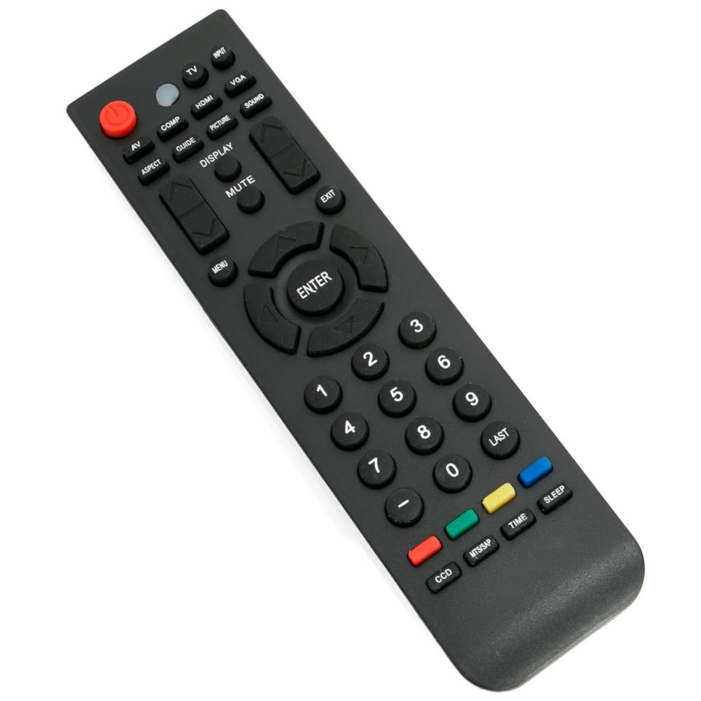Replace Remote Control Applicable for Emerson TV Flat Pannel Television Black