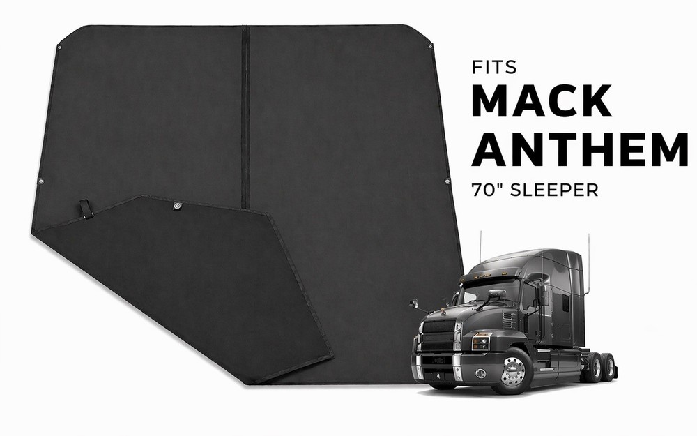 Mack Anthem 70" Sleeper Privacy Curtains New