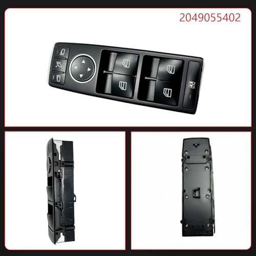 2049055402 Master Power Window Switch Button Front Driver Side Compatible with