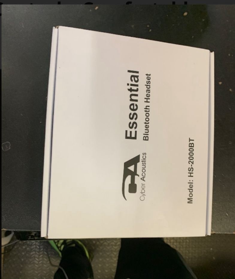 UF2040: CA Essential Bluetooth Headset HS2000BT Professional Wireless Headset