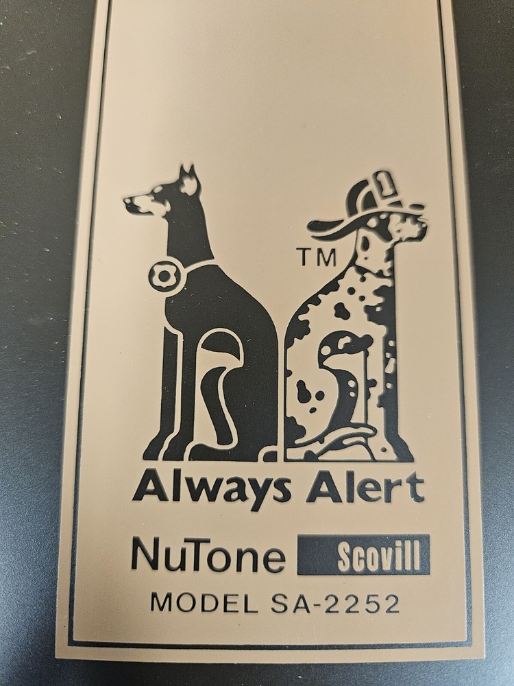 Nutone SA-2252 Security System Master panel ( NEW )