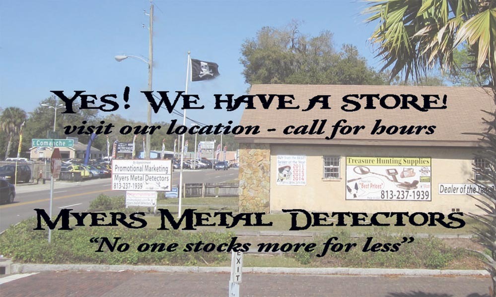 New Excalibur Hand Digger, New Leather Sheath, Used Garrett Propointer