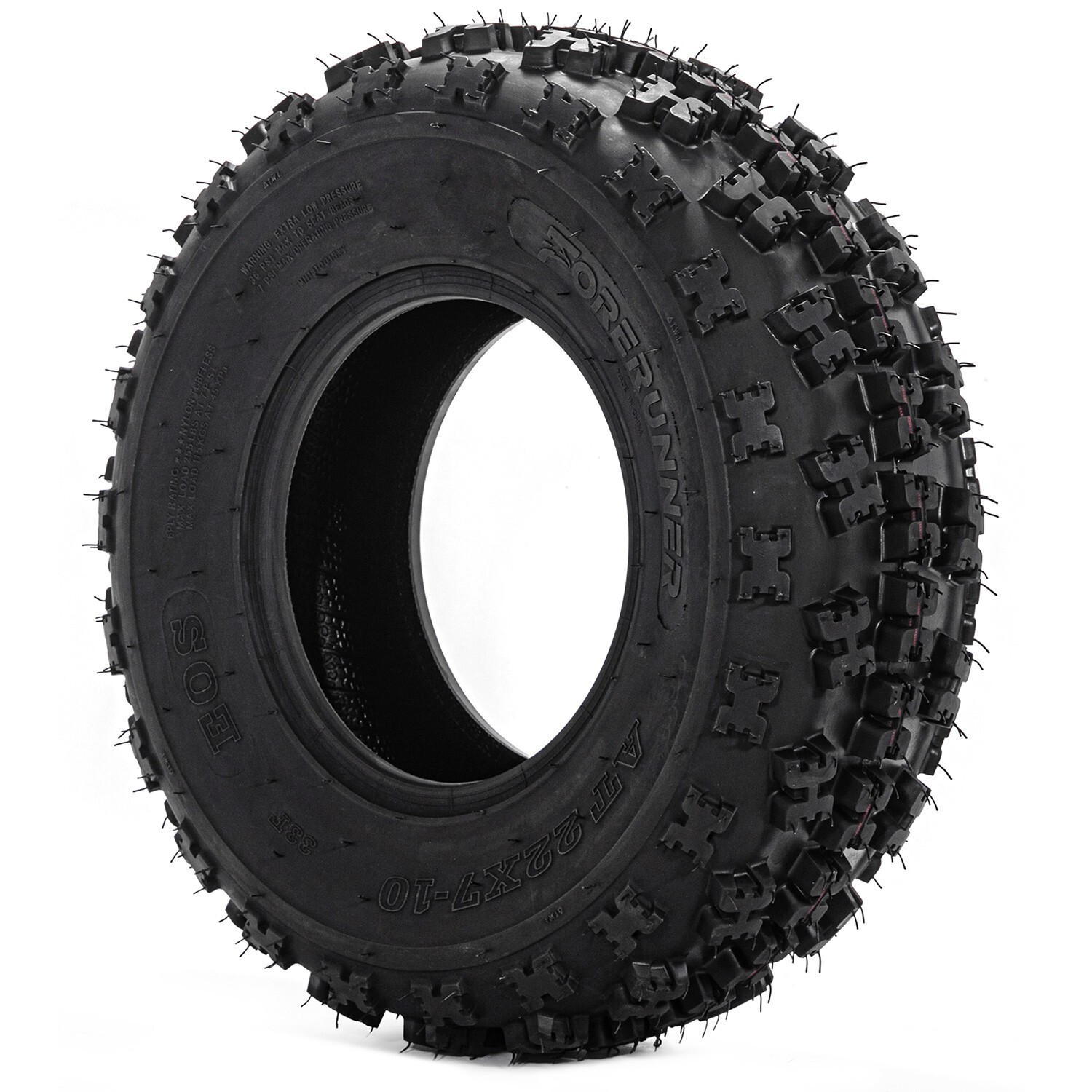 2 Front 22x7-10 6Ply ATV Tires 22x7x10 Sport All Terrain 22 7 10 Mud Tires