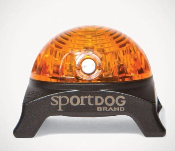 SportDOG Locator Safety Beacon Dog Collar Yellow Light Walking Hunting