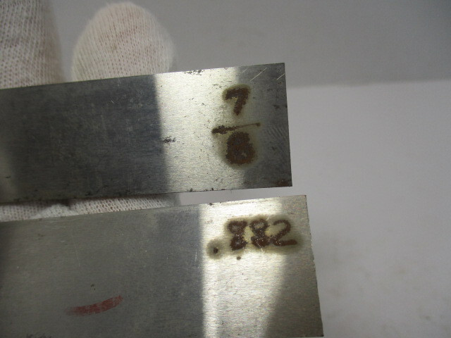 (4) Pair Parallel Blocks Some Hardened Ground Block Parallels Various Sizes VGC