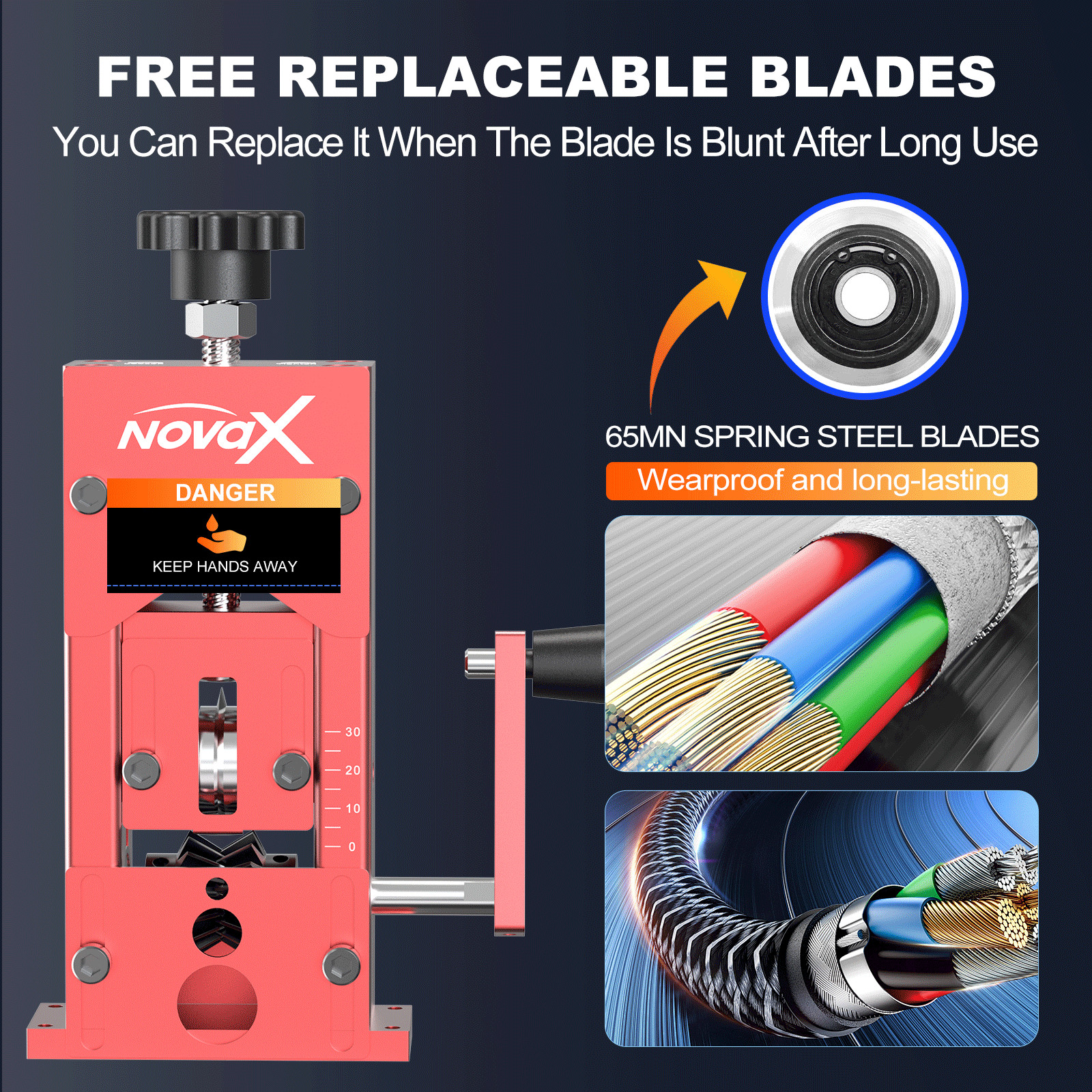 wire stripping/cutter machine