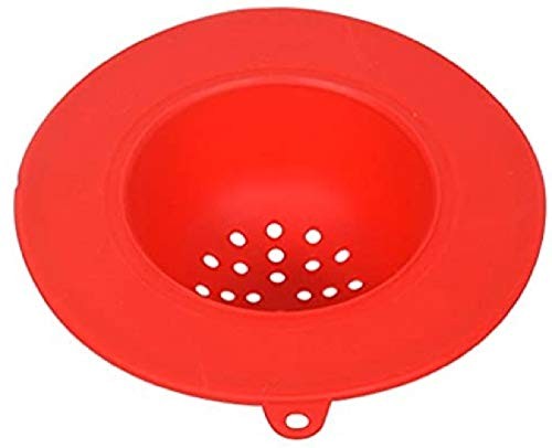 Silicone Sink Strainers- Pack of 2 (Grey) Gray