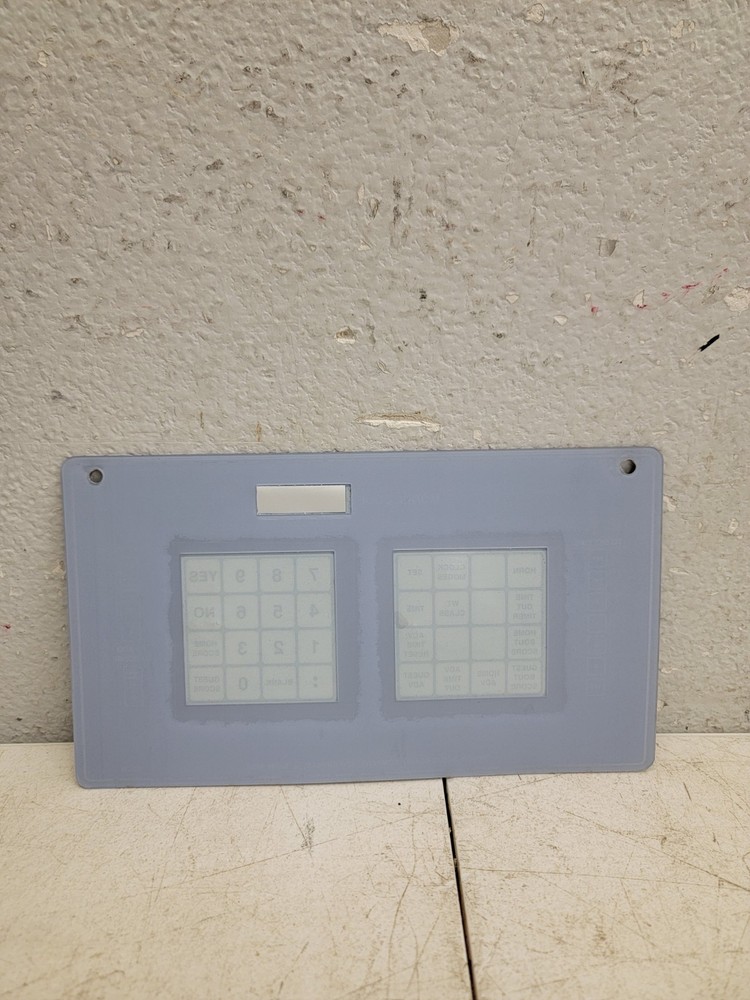 Nevco Scoreboard Controller Operator Button Overlay Model 222-2583