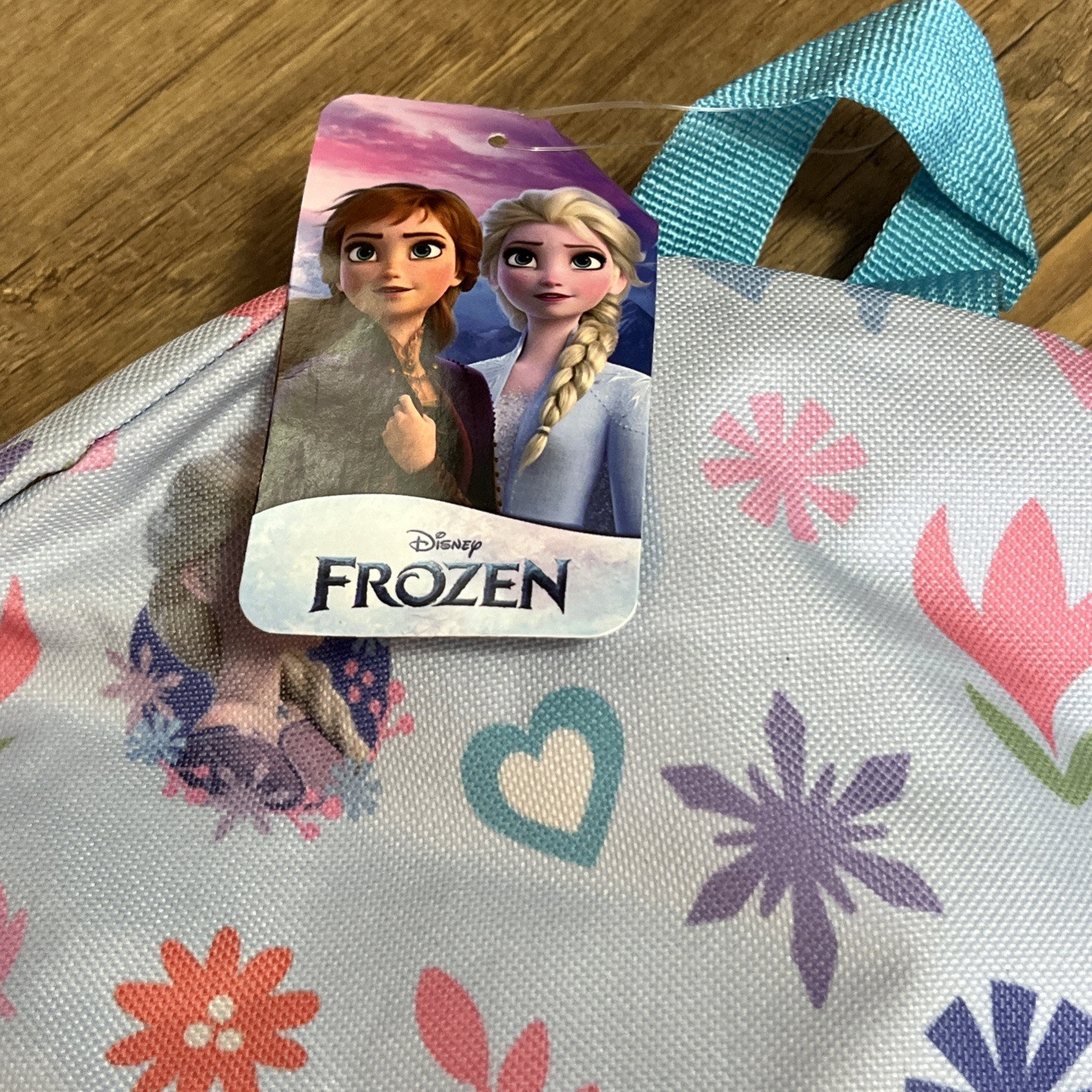 Disney Frozen Backpack NWT Outside Zipped Pocket