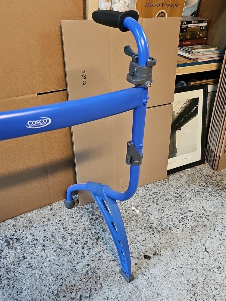 Cosco Ability Care Essentials Space Saver Lightweight Folding Mobility Walker