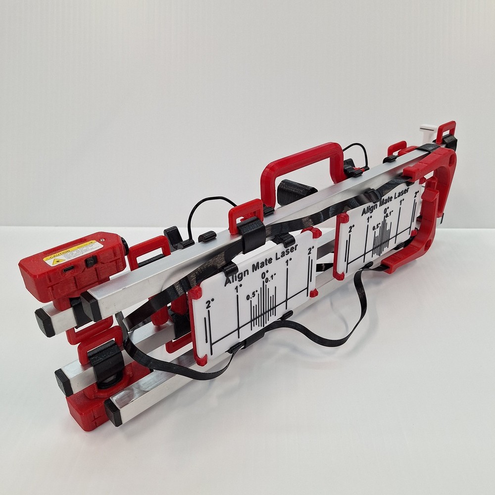 Precision Laser Toe Wheel Alignment Tool – DIY, Portable, Real-Time Feedback