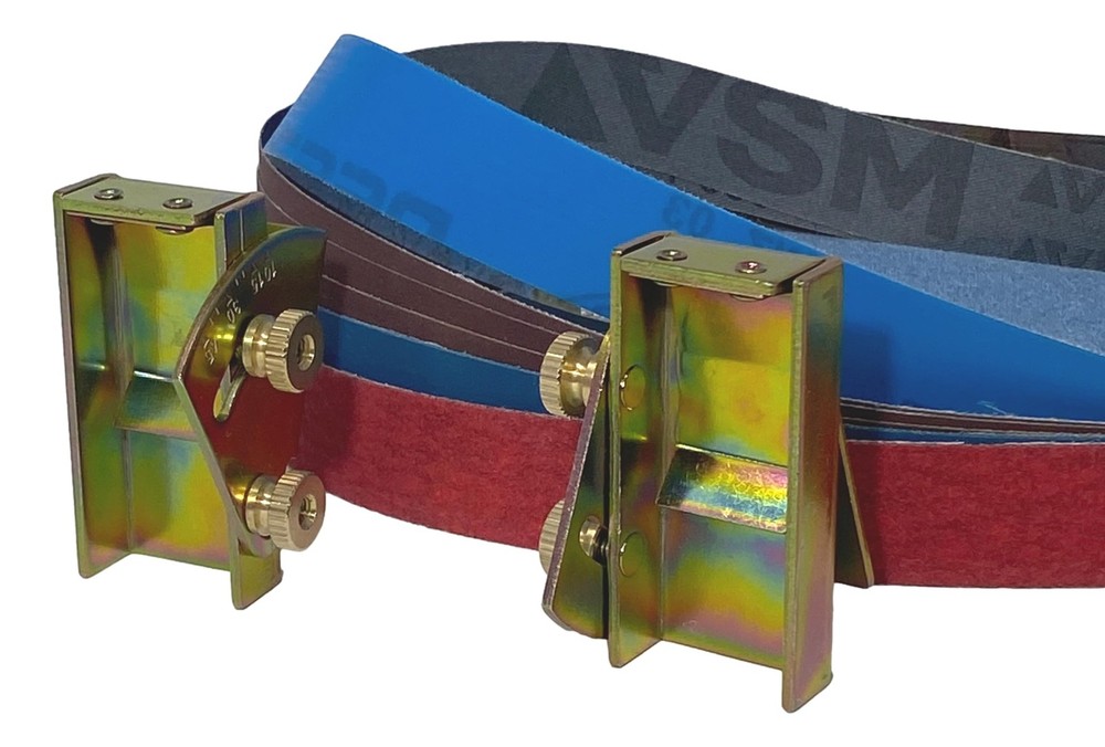 1" x 30" Knife Sharpening Combo Pack - Includes 2 Angle Guides + 6 Grit Belts