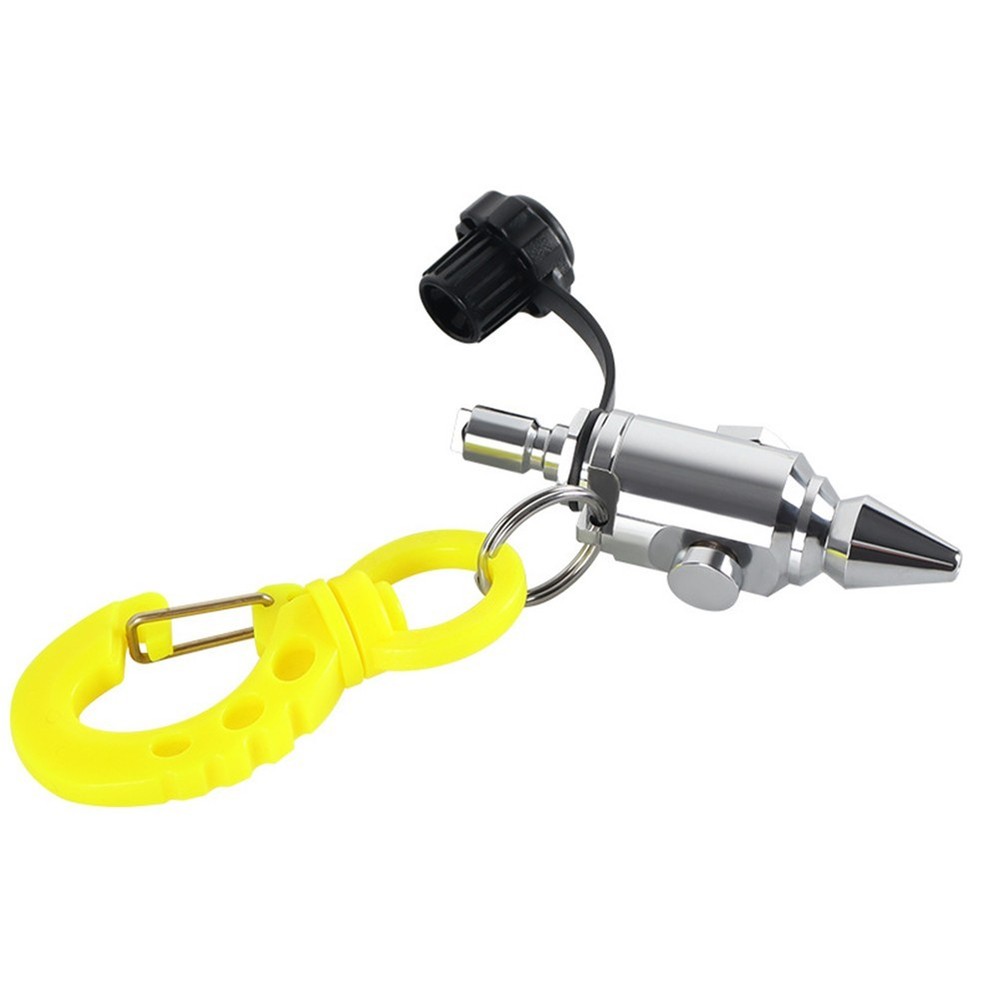 Air Nozzle for Scuba Diving For BCD Inflator Hose Dust Blower Copper Cleaner