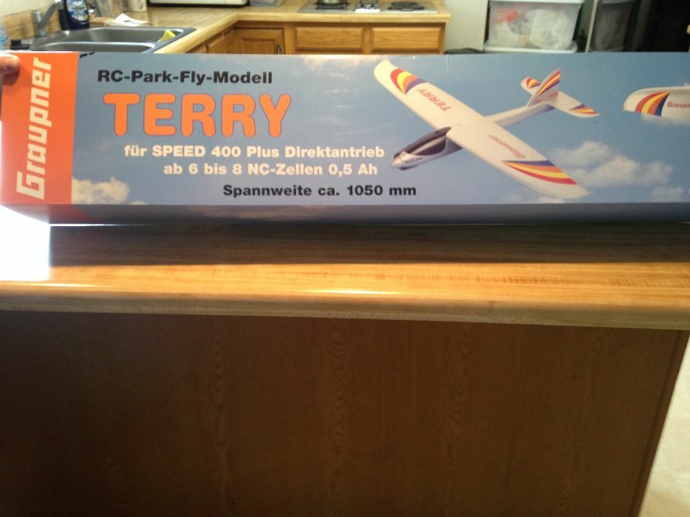 Graupner Terry RC Glider Airplane ARF Kit