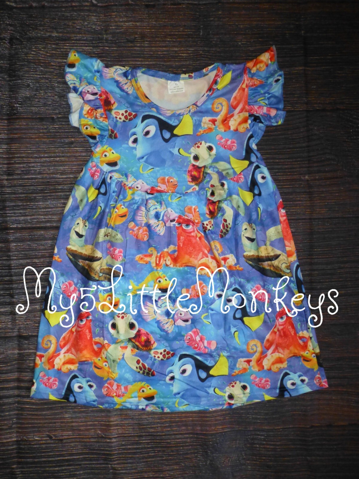 NEW Boutique Finding Nemo Sleeveless Dress