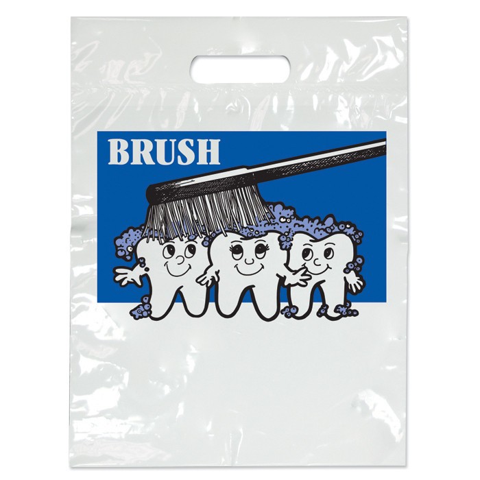 Plastic Bags Small Brush 3 Teeth 100/Box