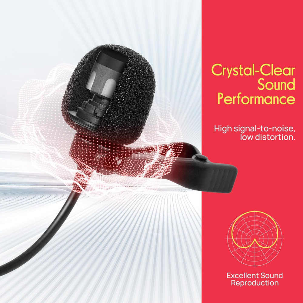 Dual Channel Wireless Microphone System - VHF Fixed Dual Frequency Wireless Mic