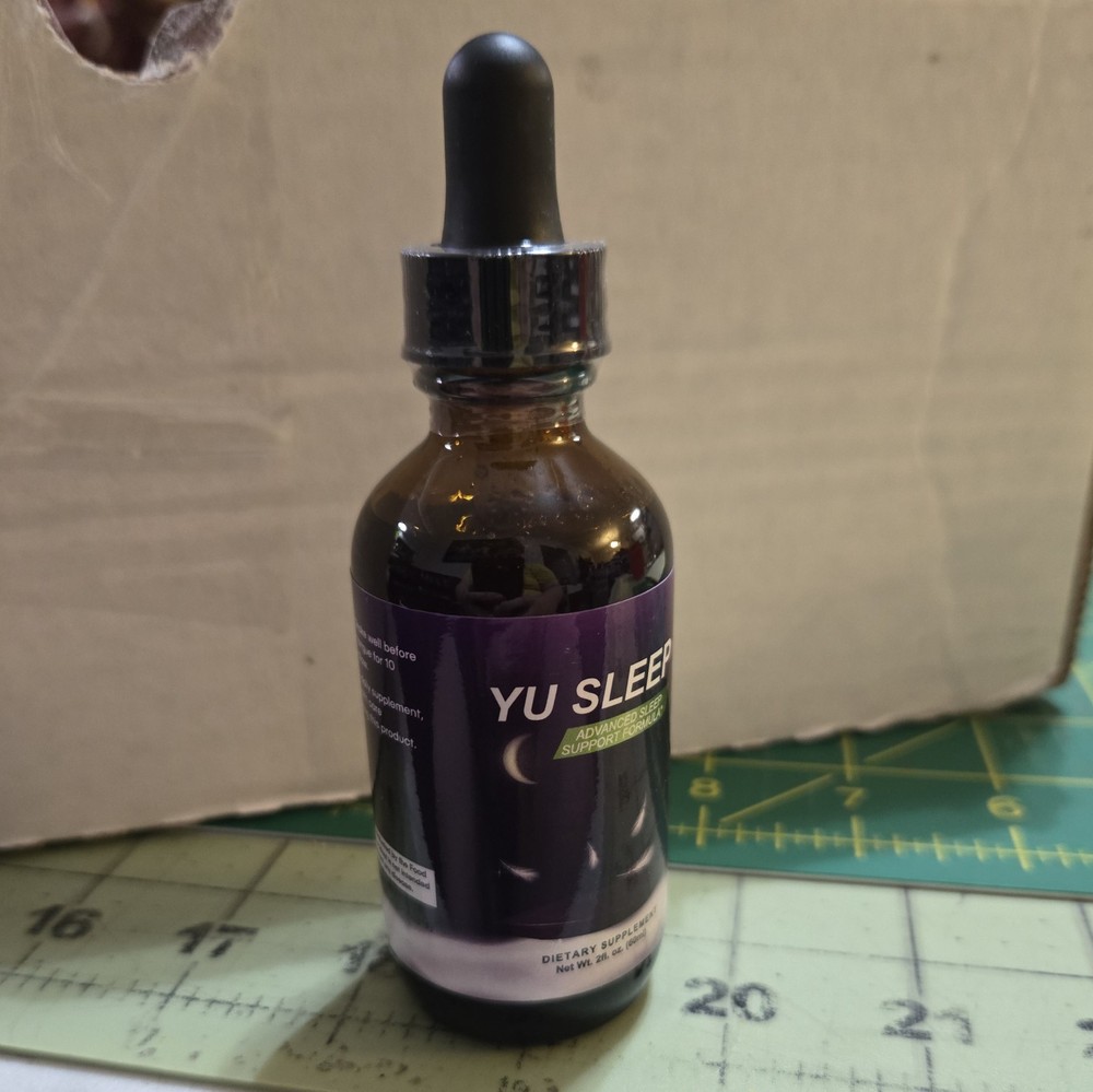 Yu Sleep Dietary Supplement Advanced Sleep Support Formula 2 fl oz. 60ml