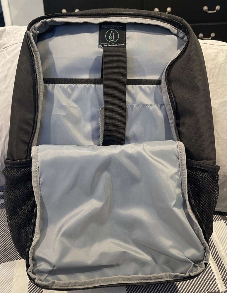 Dell EcoLoop Essential Backpack 14 - 16 Black Silver CP3724 NWT!!