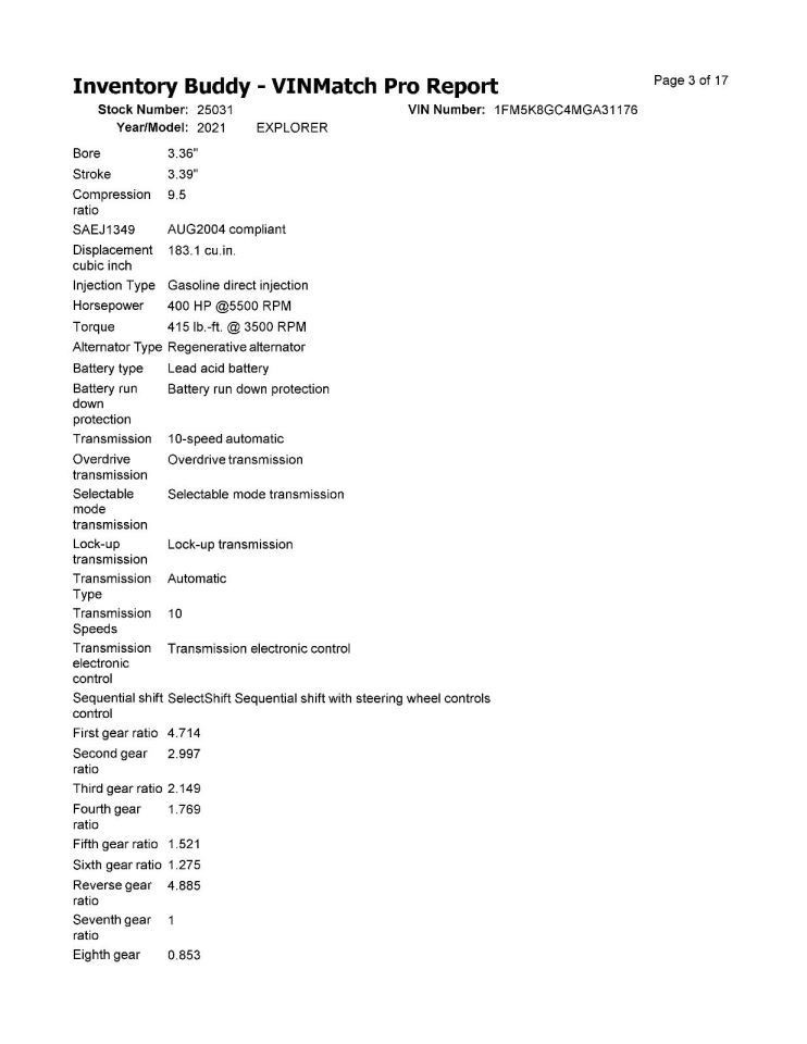 Camera/Projector Camera Windshield Mounted Fits 20-24 AVIATOR 1538441