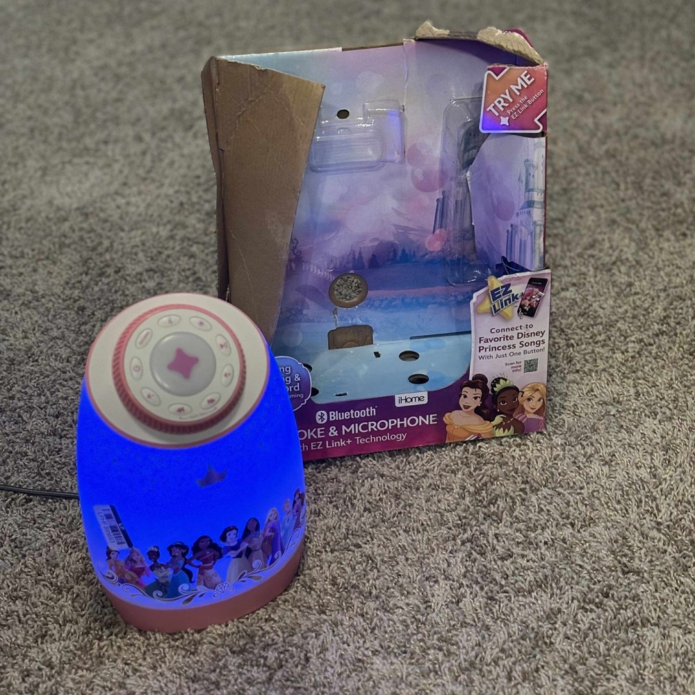 Disney Princess EZ Link plus Bluetooth Karaoke *MISSING WIRELESS MICROPHONE*