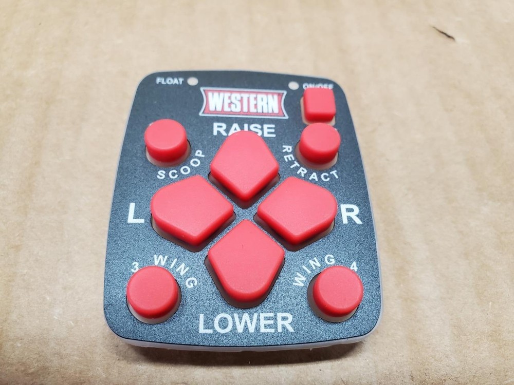 Genuine Western Plow Controller Key Pad/Touchpad 96461 Snow Handheld Fleet Flex