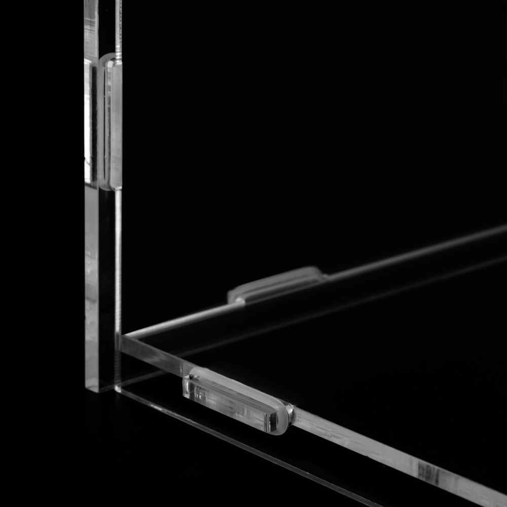 Clear Acrylic Display Case Bakery Pastry Display Case Retail Counter Display
