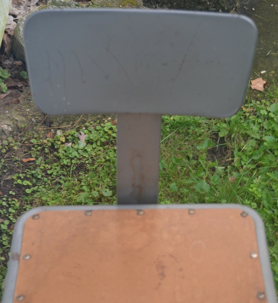 Vintage Industrial Arts/Shop Stool