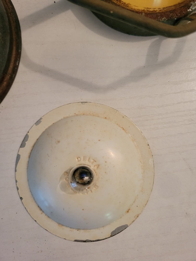 Vintage Delta Powerlite Double Globe Train/Railroad Lantern