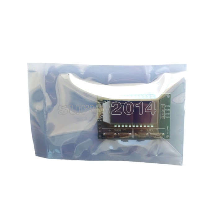 PWM Pulse Frequency Duty Cycle Adjustable Module Square Wave Signal Generator