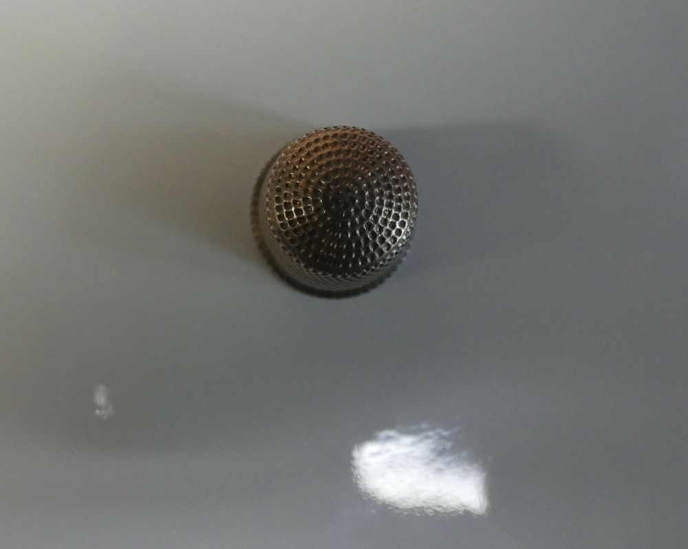 Sterling Silver Thimble Size 7 - Weight 2.1g