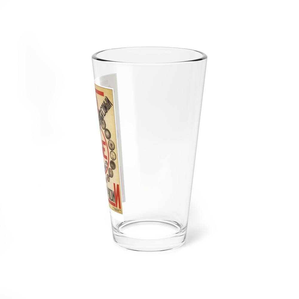 Soviet Era Poster 116 - Pint Glass 16oz
