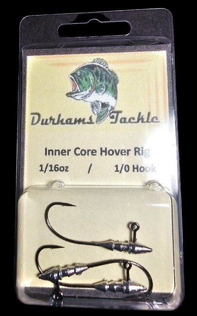 Durhams Tackle Inner Core Hover Rig 1/16oz 1/0 hook (3 pack)